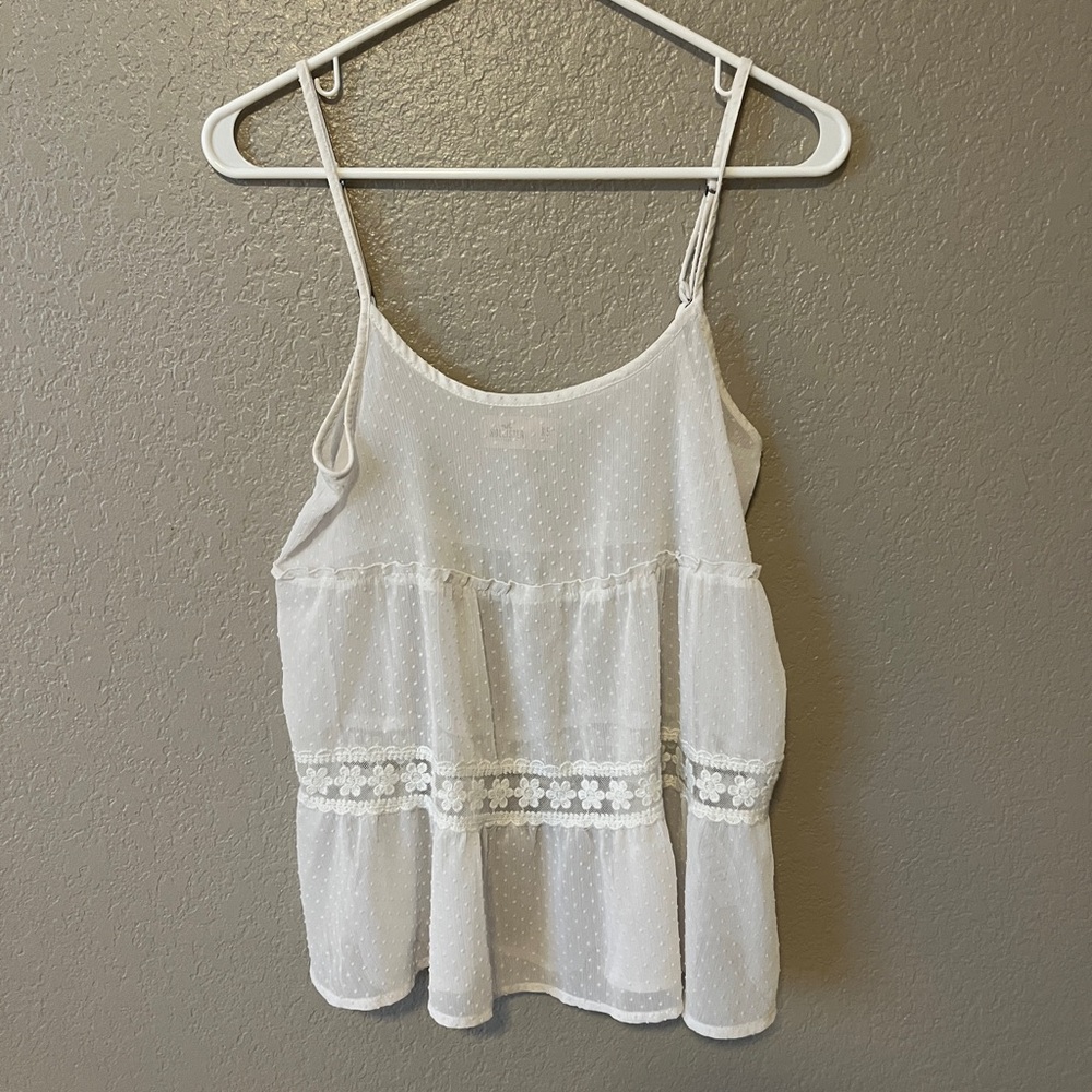 White See-Through Hollister Tank